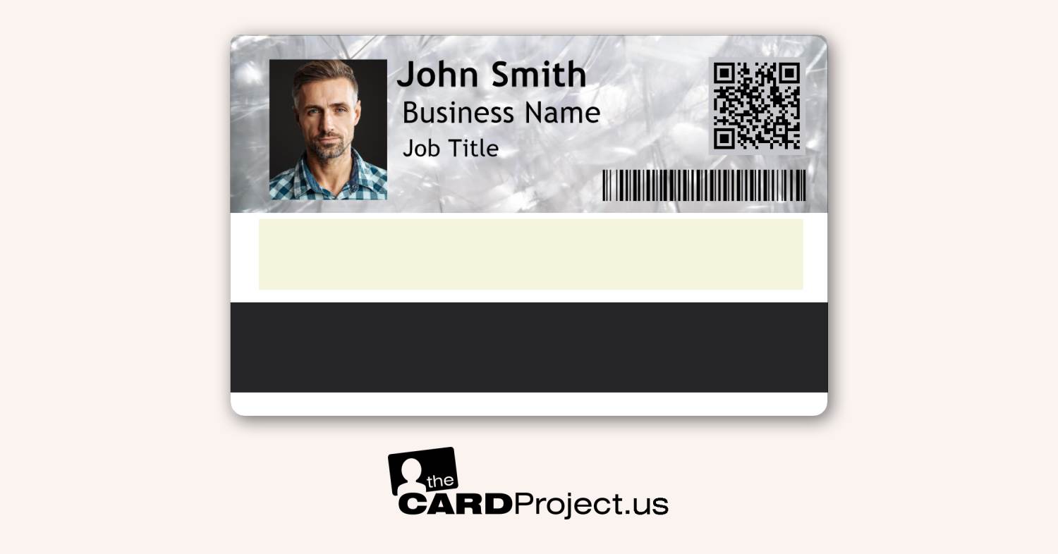 Employee ID Card Double Design 3 (REAR)